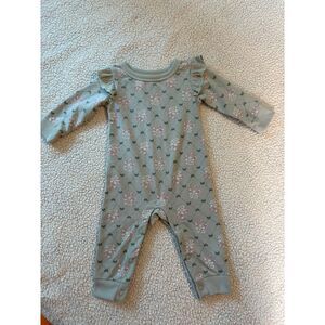 Lullaby Lane Long Sleeve Floral Romper